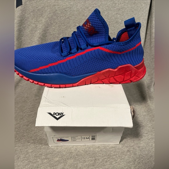 Pony Other - Pony Rocky PP1-Rocky Men’s Shoes Size 12 - Royal Blue/Red - NIB